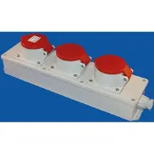 Hateha MVD CEE Wandcontactdoos Combinatie - 12.919.003