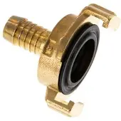 Tameson 13 mm (1/2'') Slangpilaar Messing GEKA Tuinslangkoppeling [2 Stuks]
