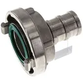 Tameson 52-C (66 mm) RVS Storz-koppeling 38 mm Slangpilaar Draaibaar