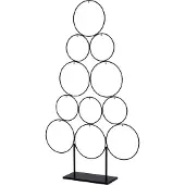 Intratuin Kerstbal Standaard Gera Zwart 39 X 12 X 69 Cm