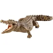 Schleich Wild Life, realistisch wild dierenspeelgoed voor jongens en meisjes, krokodillenspeelgoedfiguur met beweegbare kaak
