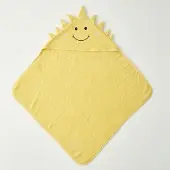 Bella Maison 100% katoenen Sunshine Swaddle handdoek geel (75x75 cm)