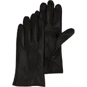 Sarlini Dames leren handschoenen donker