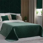 Hobby Hall VELVI plaid/sprei 170x210cm - smaragdgroen