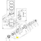 VETUS Bearing Bush Zilver