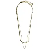 Pieces Ketting 'PCBINA' goud