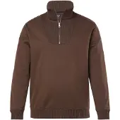 JP 1880 Sweatshirt donkerbruin