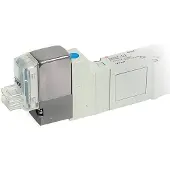 SMC 5/2-Weg In-Line Pneumatisch Magneetventiel G1/8'' - SY5120-5LOU-01F-Q
