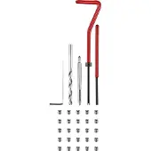 Toolcraft TO-5016570 Schroefdraadrolset 30-delig M4