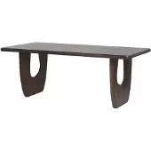MySons Eetkamertafel Handai | hout bruin 240x77x100 cm eettafels | NADUVI