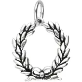 MOOYE ® - Collectie Zilveren Lauwerkrans ketting hanger