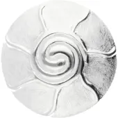 MOOYE ® - Collectie Zilveren Keltische Zon bol kettinghanger
