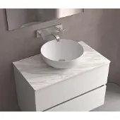Muebles Navé opbouw waskom 40cm wit mat