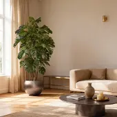 Maxifleur Kunstplanten Monstera Giant deluxe kunstboom - 210 cm