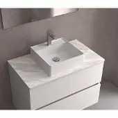 Salgar Navé opbouw waskom 36cm wit mat met kraangat