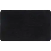 Aqualine Sapho Rist anti-slip badmat 50x80cm zwart