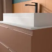 Muebles Ammeli waskom 50cm wit mat