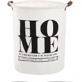 Home Stof Waszak met Handvatten - 75L - Beige