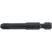 King Tony Pozidriv PZ3 Bit 1/4" x 150mm voor Schroefmachines