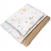 Kerstin Minky Kinderwagendekken 100x135 cm met Kussen -