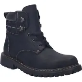 Josef seibel Boots 'Stiefelette Herren 21925-LA66600 Echtleder in schwarz' zwart