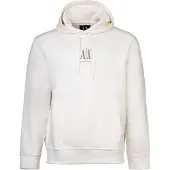 Armani Exchange Sweatshirt bruin / offwhite