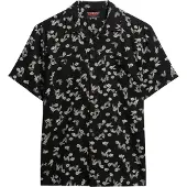 Superdry Overhemd zwart / eierschaal