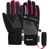 Reusch Sporthandschoenen 'Travis' pink / zwart