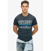 Superdry Shirt marine / navy / azuur / duifblauw
