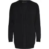 ONLY Gebreid vest 'ONLLesly' zwart