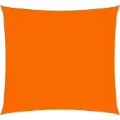 vidaXL Zonnescherm vierkant 7x7 m oxford stof oranje