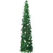 vidaXL Kunstkerstboom pop-up 150 cm PET groen