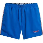 Superdry - Sportswear zwemshort met borduursel - 38 cm - Heren - Zwembroeken