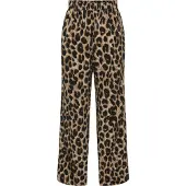 Pieces Broek 'Gurla' cappuccino / lichtbruin / zwart