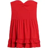 Superdry 50s Bandeaumini-jurk met Kant Rood Grootte: 40