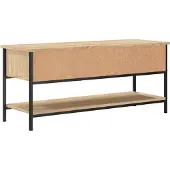 vidaXL Tv-meubel Sonoma eiken 100x35x45 cm bewerkt hout