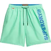 Superdry Zwemshorts royal blue/koningsblauw / mintgroen / oranje / zwart