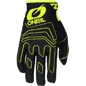 O'Neal Sniper Elite Zwart Geel Motorcross Handschoenen Maat M