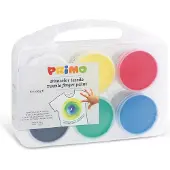 Primo Vingerverf voor textiel Basic-set 6x100g