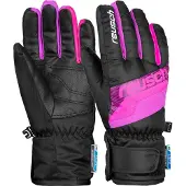 Reusch Sporthandschoenen 'Dario R-TEX XT Junior' pink / zwart