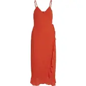 Vila Grapilla Singlet Mouwloze Midi-jurk