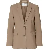 Selected Blazers 'Rita' bruin
