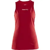 Craft Tanktop Women Rush Slim Singlet Bright Red-XXL