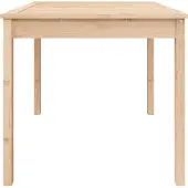 vidaXL Tuintafel 82,5x82,5x76 cm massief grenenhout
