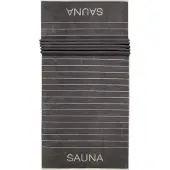 Cawö Saunadoek Balance Sauna Antracite