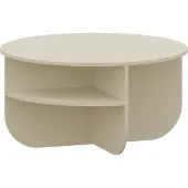 En.casa Salontafel Reykhon rond Ø80x41 cm havermout []