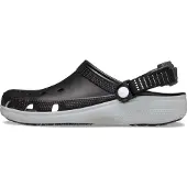 Crocs Clogs 'Classic Turbo' zwart / wit
