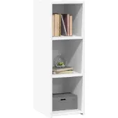 vidaXL Dressoir 30x41x93 cm bewerkt hout wit