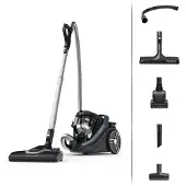 Rowenta Silence Force Effitech Total Clean Ro7961ea - Stofzuiger Met Zakloze technologie Zwart