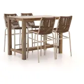 Bellagio + 10% kassakorting | Caronia/ROUGH-X 135cm barset 5-delig stapelbaar